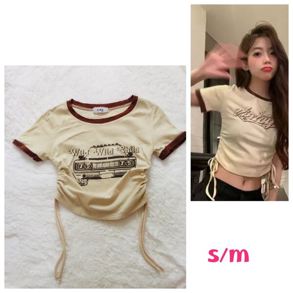 Salaula crop tops and tops