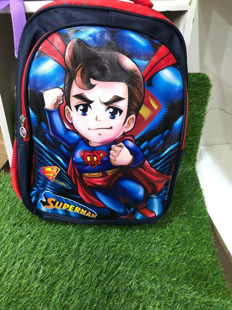 Beautiful kids school backpack with cartoon print