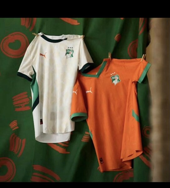 Maillot de Football Côte d'Ivoire