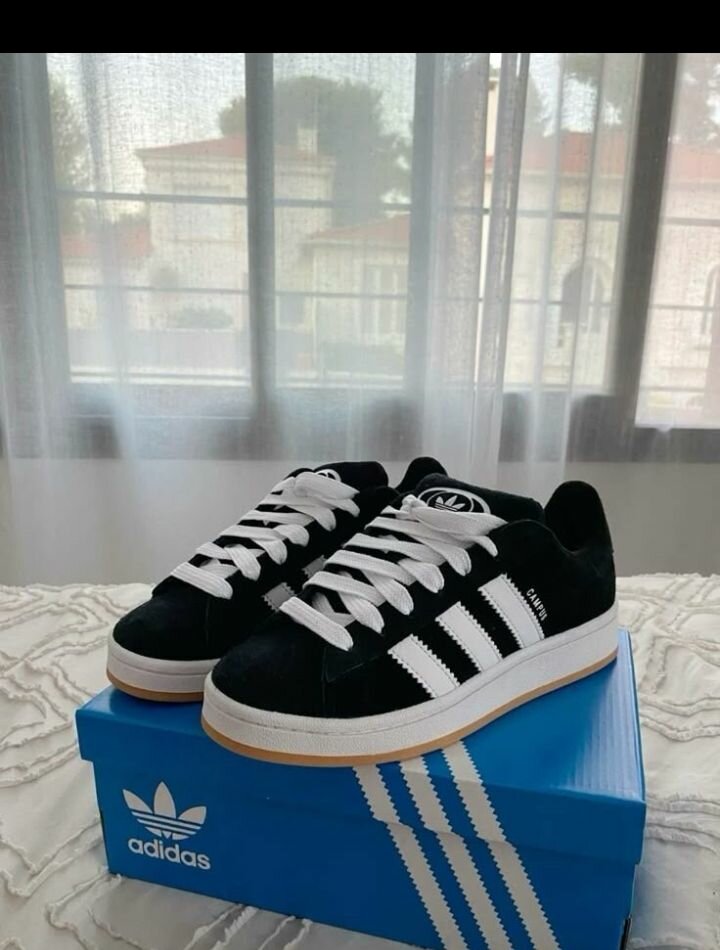 Baskets Adidas Campus noires