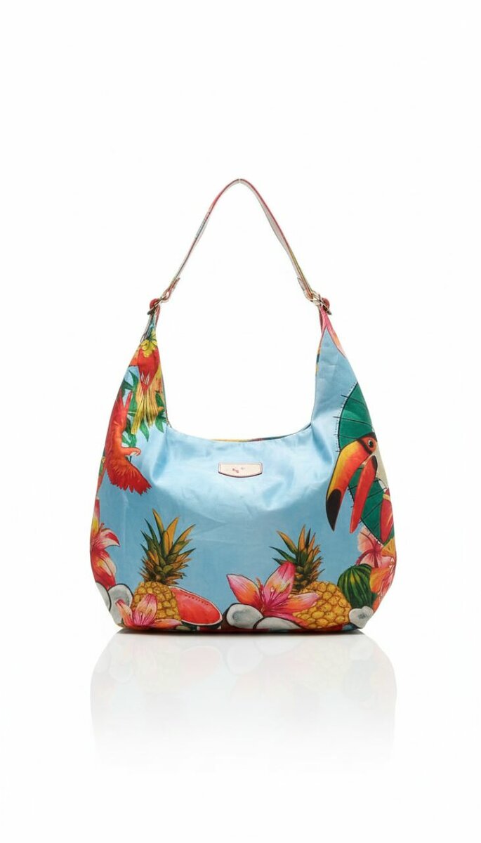 Sac cabas tropical femme