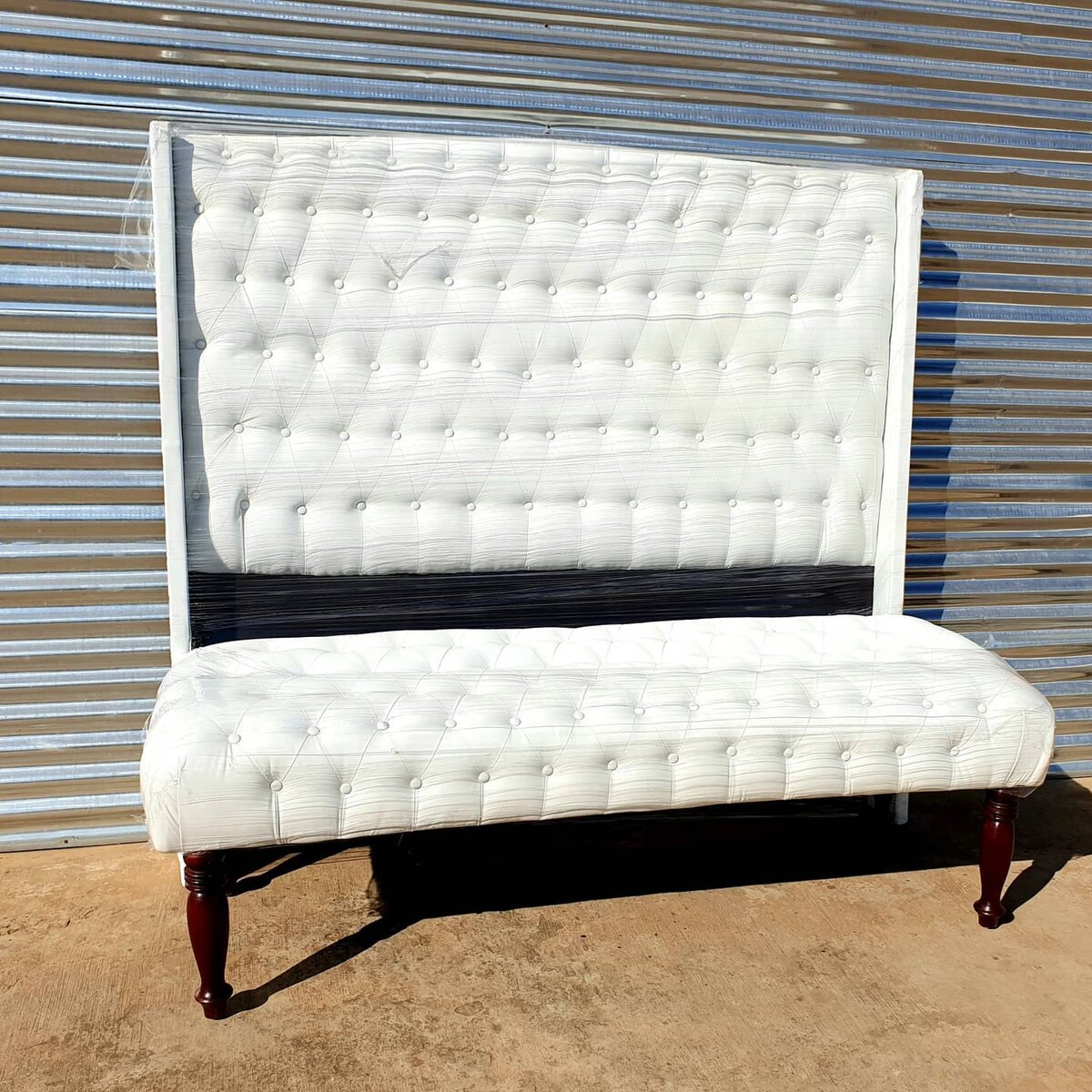 Headboard and ottoman sets