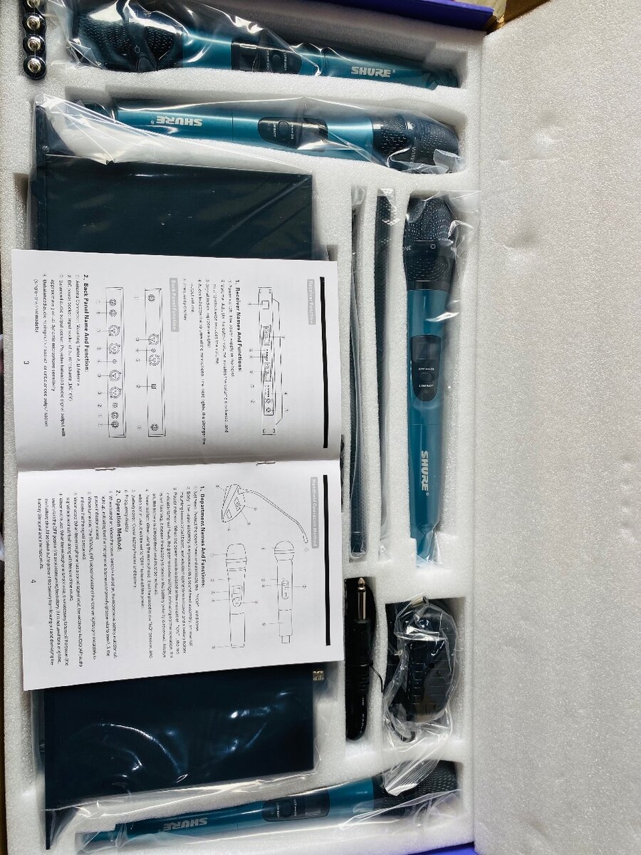 4 in 1 SHURE MICROPHONE