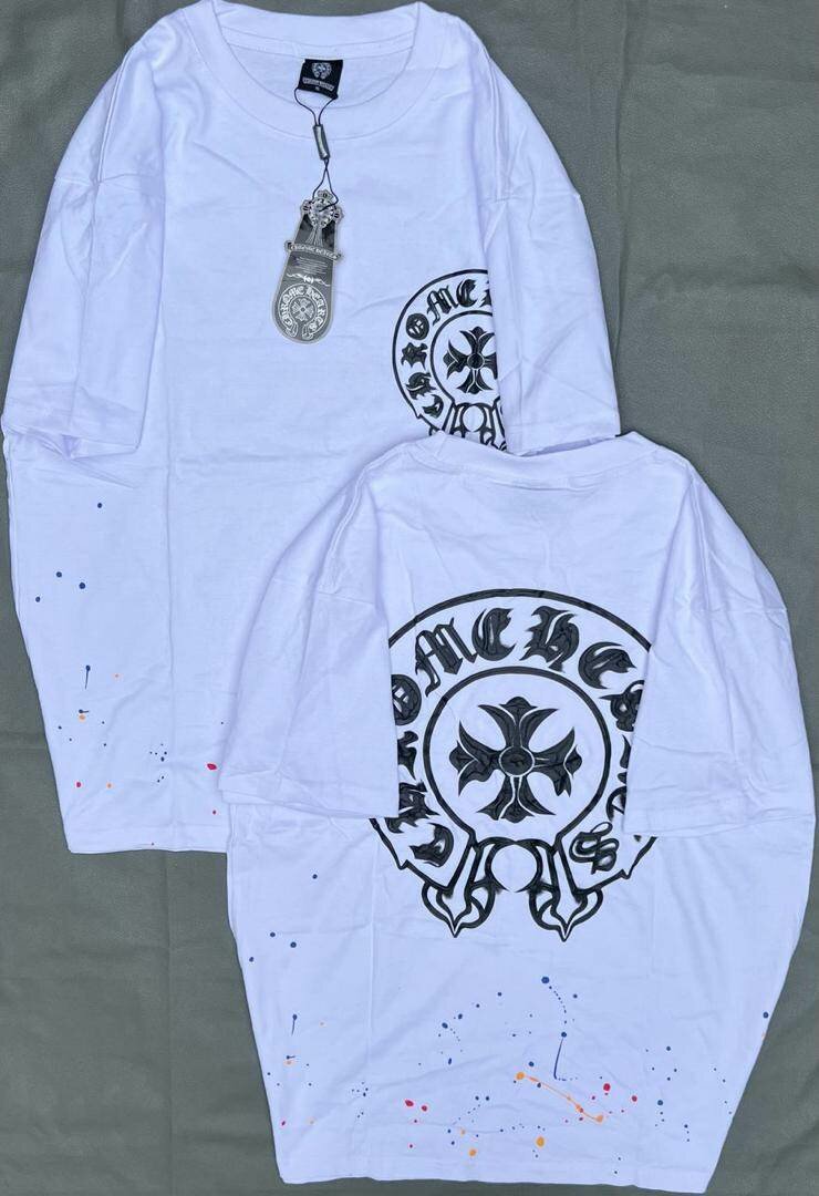 T-shirt blanc imprimé