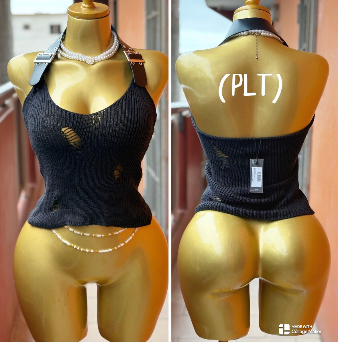 Top dos nu élégant femme