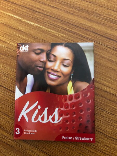 Préservatifs 3  Fraise Kiss
