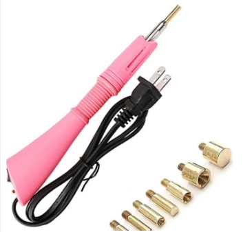Hotfix Rhinestone Applicator with 7 Tips, Fast Heated Hot Fix Rhinestone Applicator Wand Setter Tool