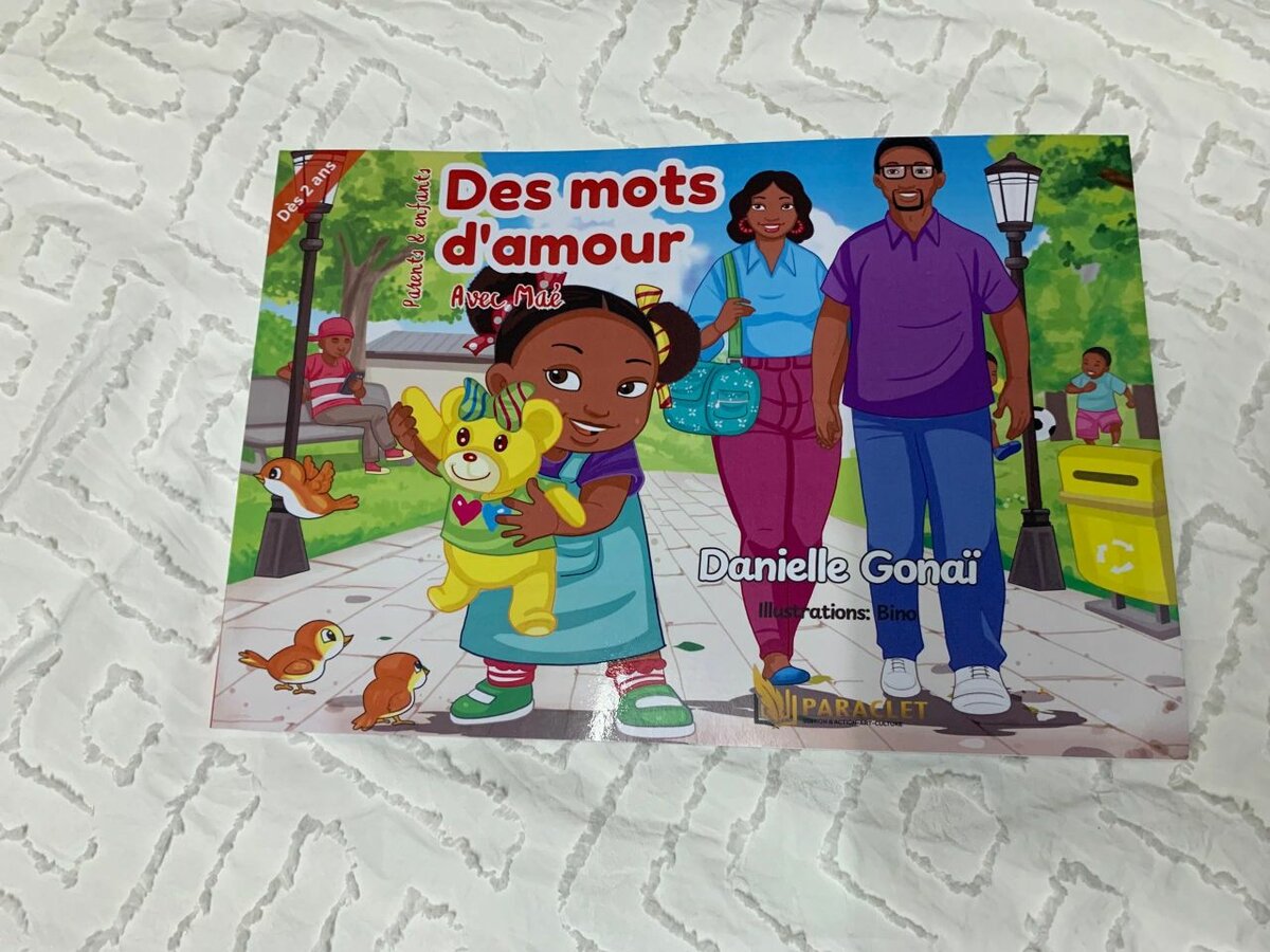 Livre Pour Enfants 'Des mots d'amour'