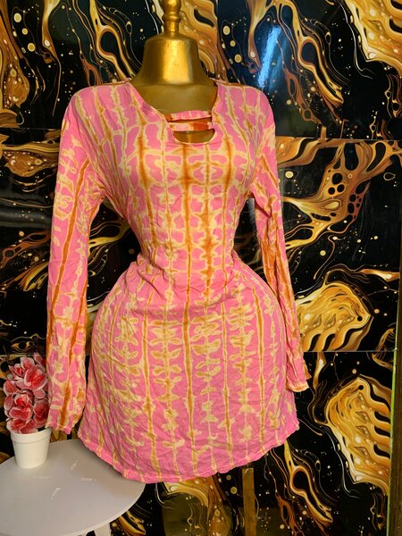 Robe Courte Bohème Rose