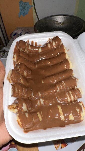 Crêpes gourmandes au chocolat