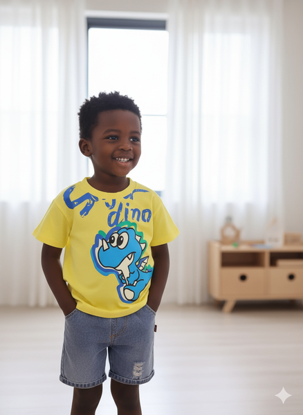 Ensemble Enfant Dino Coloré