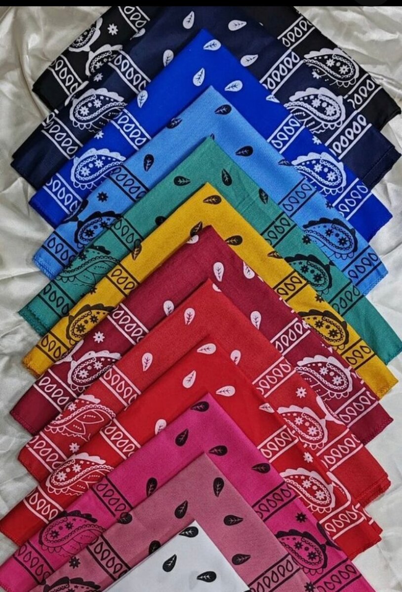 Carrés Bandana Colorés