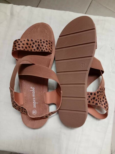 Sandales Femme Léopard Chic