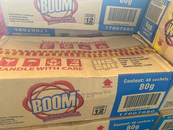 BOOM Lessive en Poudre 80g