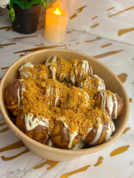 Boules de neige double chocola