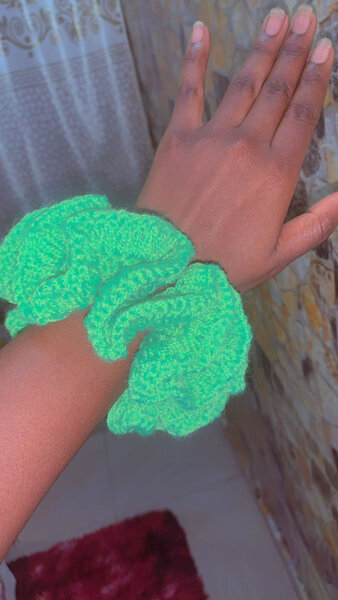 Bracelets en crochet colorés