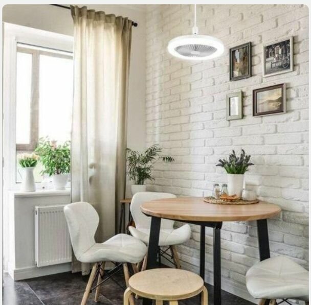 Ventilateur LED Rotatif 60W