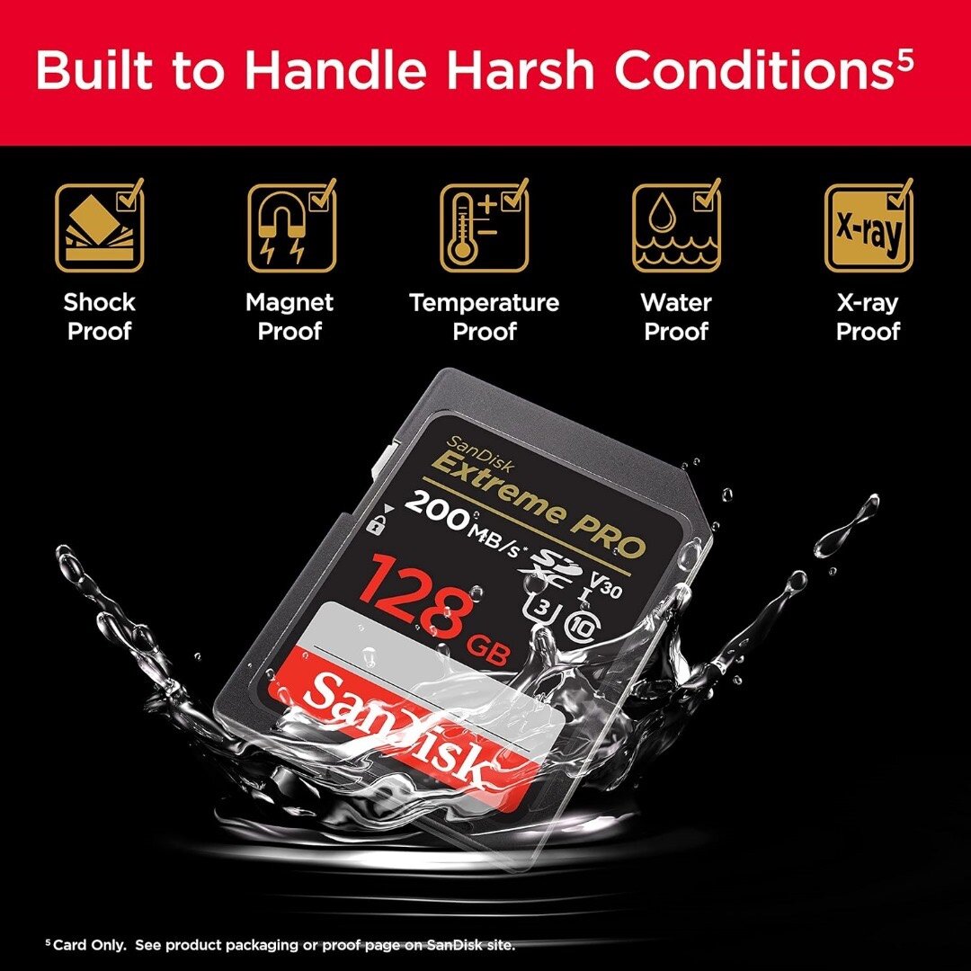 SANDISK 128GB EXTREME PRO SDXC