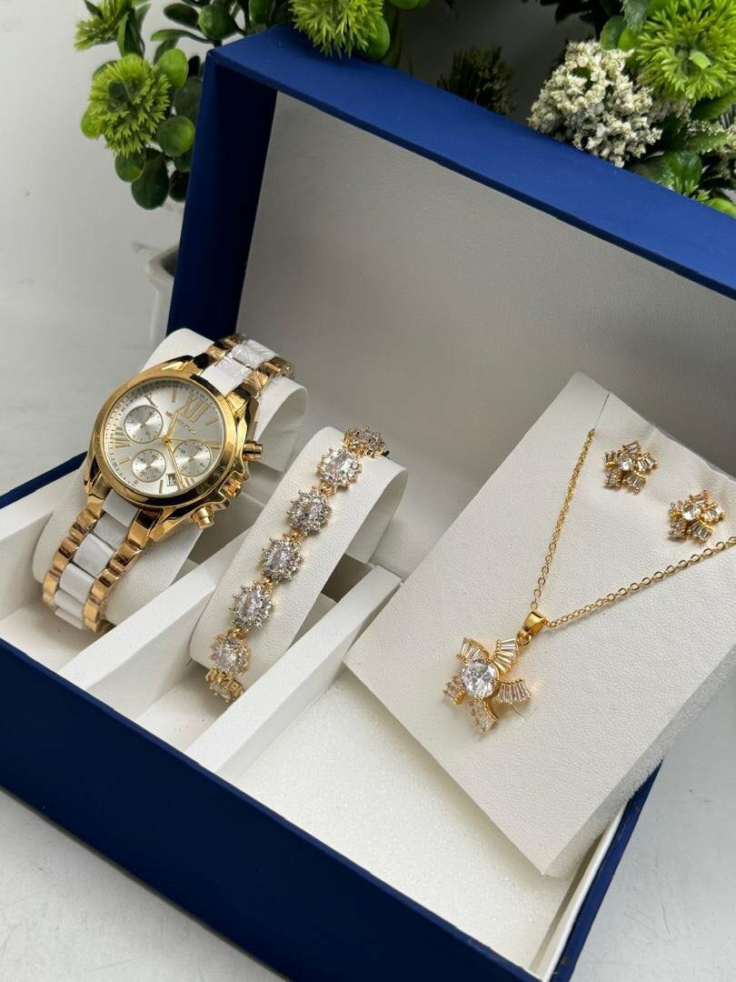 Watch set for ladies