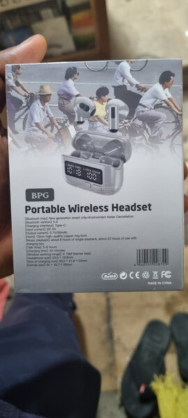 BPG Écouteurs Sans Fil Portables