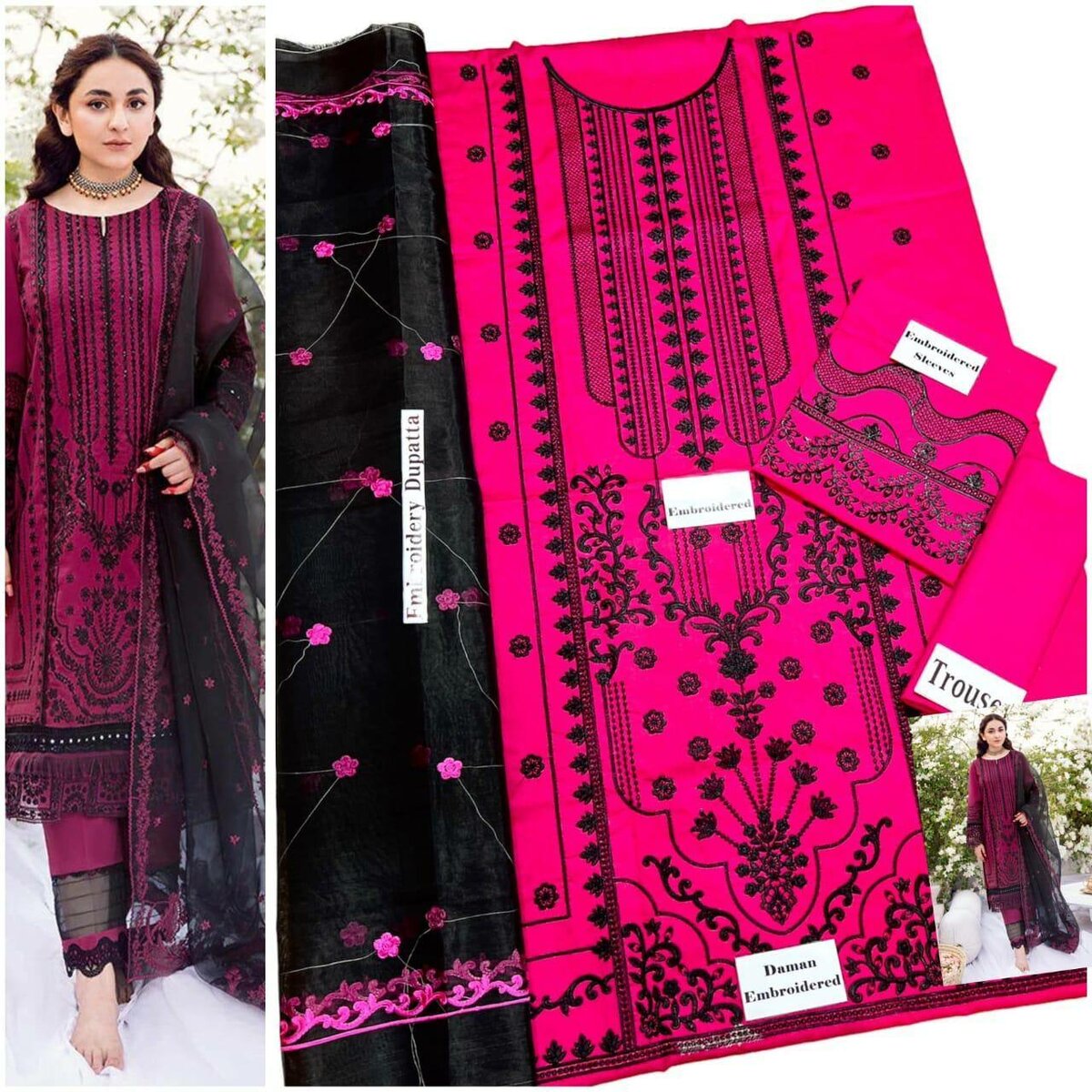 Khaddar 3 Peace Suit