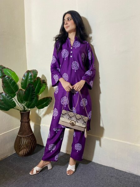 Linen 2 Pice suit
