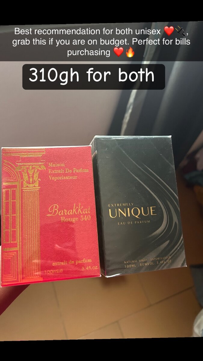 Barakat & Unique perfume by fragrance world
