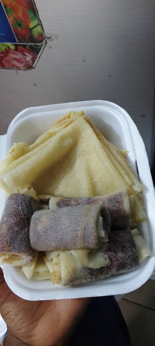 Crêpes fraîches assorties