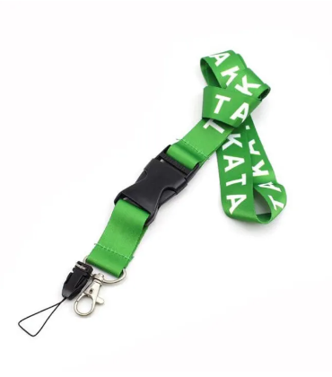 Lanyards For Neck & Car Center Mirror Hanging TAKATA Style Green