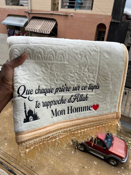 Tapis de Prière Personnalisé