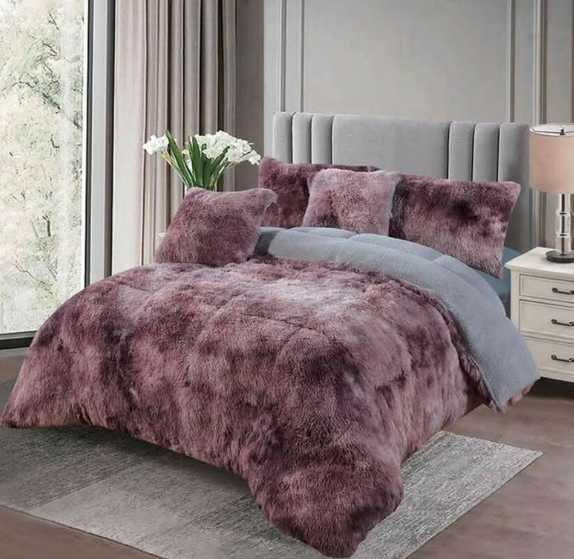 8pcs Fluffy Duvet set