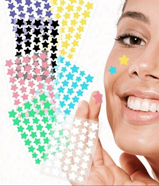 12 patch d'acné multicolores