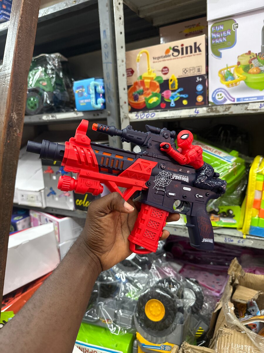 Jouet Pistolet Spider-Man Électrique