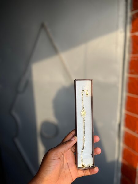 Bracelet religieux doré