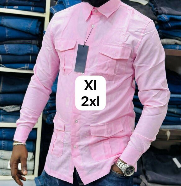 Chemise homme élégante à poches