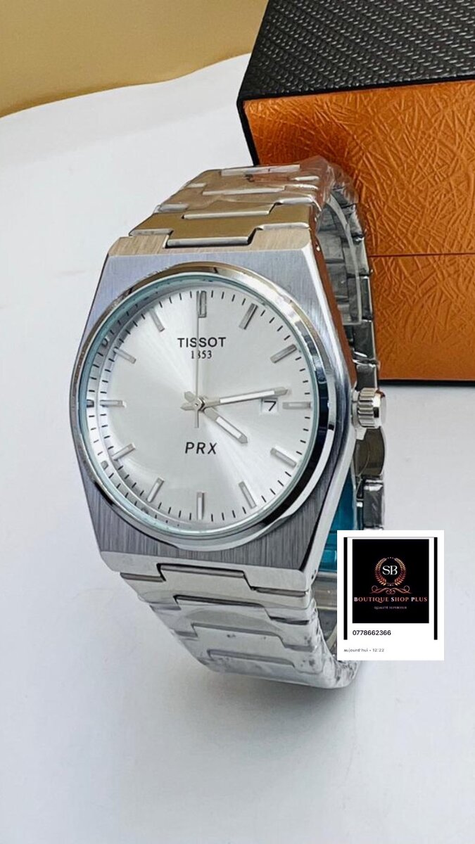 Montre Tissot PRX acier inoxydable