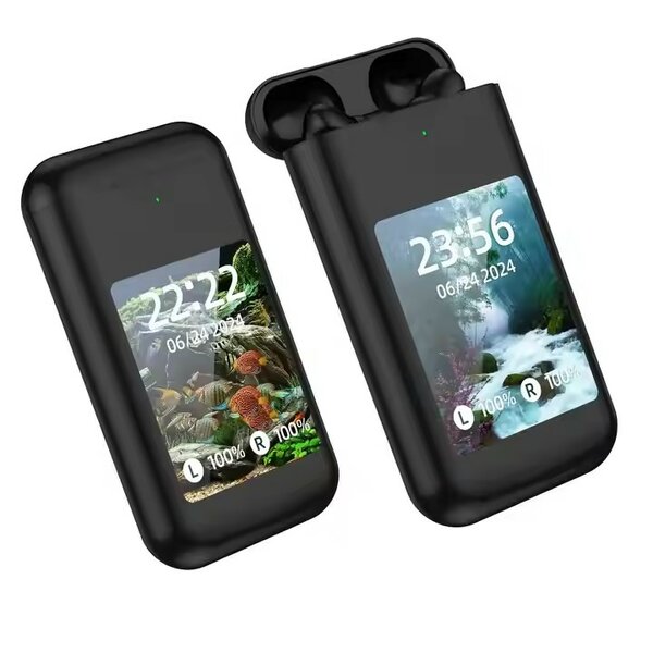 Écouteurs sans fil avec écran LED