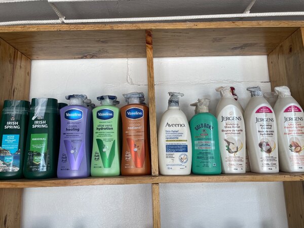 Pommade keri, Gel douche Irish spring, Grey flannel