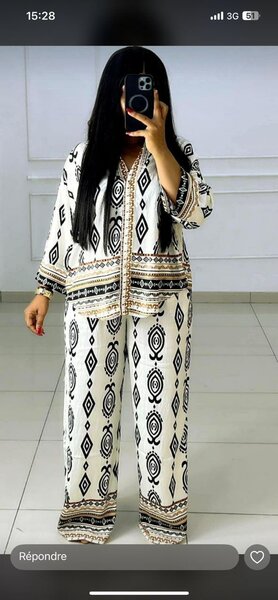 Ensemble ethnique chic pour femmes