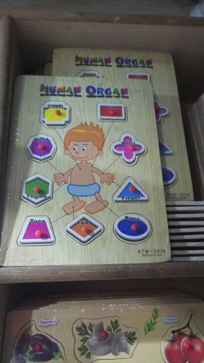 Wood body parts