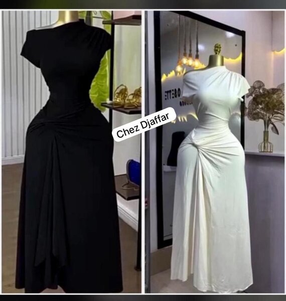 Robe élégante drapée