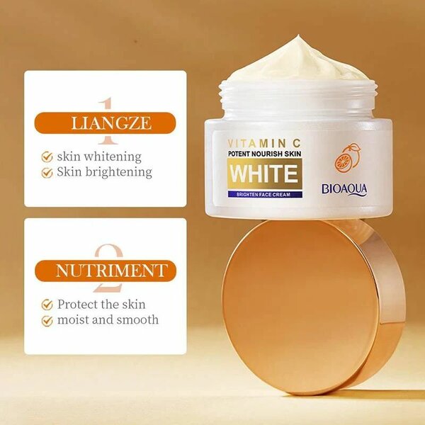 BioAqua vitamin C potent nourish skin white cream