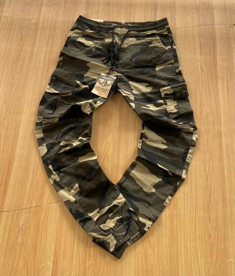 Camo cargo pants