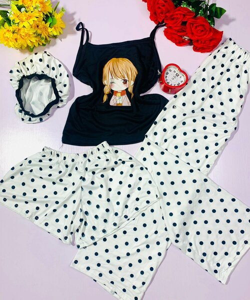 4in1 Cotton Nightwear