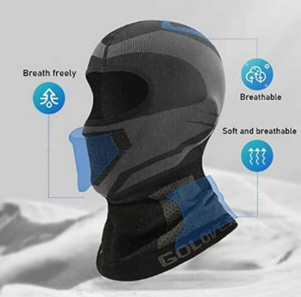 CAGOULE D'HIVER MASQUE FACIAL*