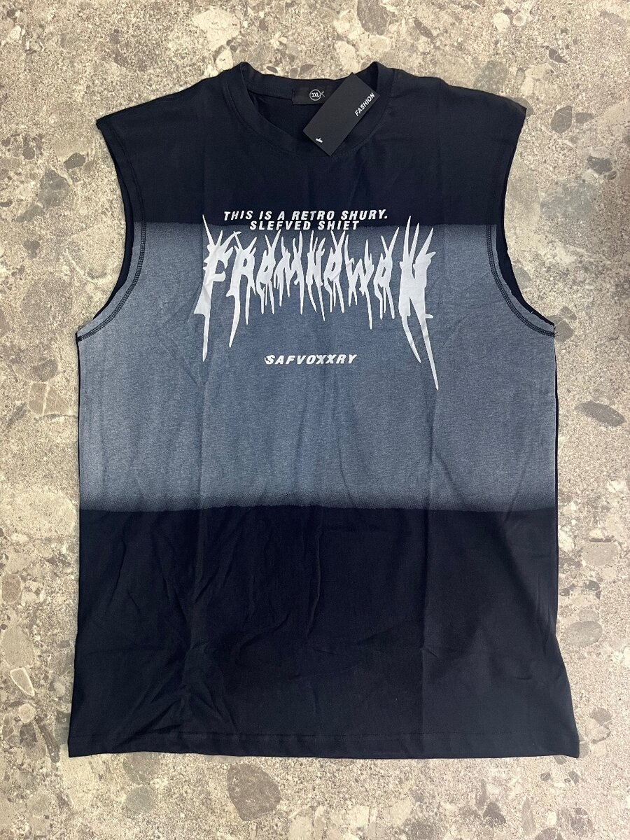 Débardeur Graphique Style Urbain