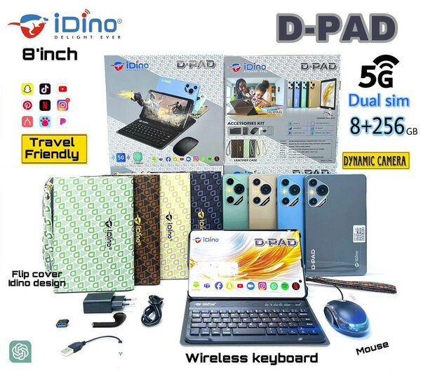 Tablette iDino D-PAD 8'' 5G