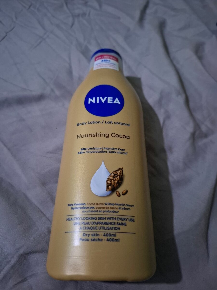 Lotion hydratante au cacao