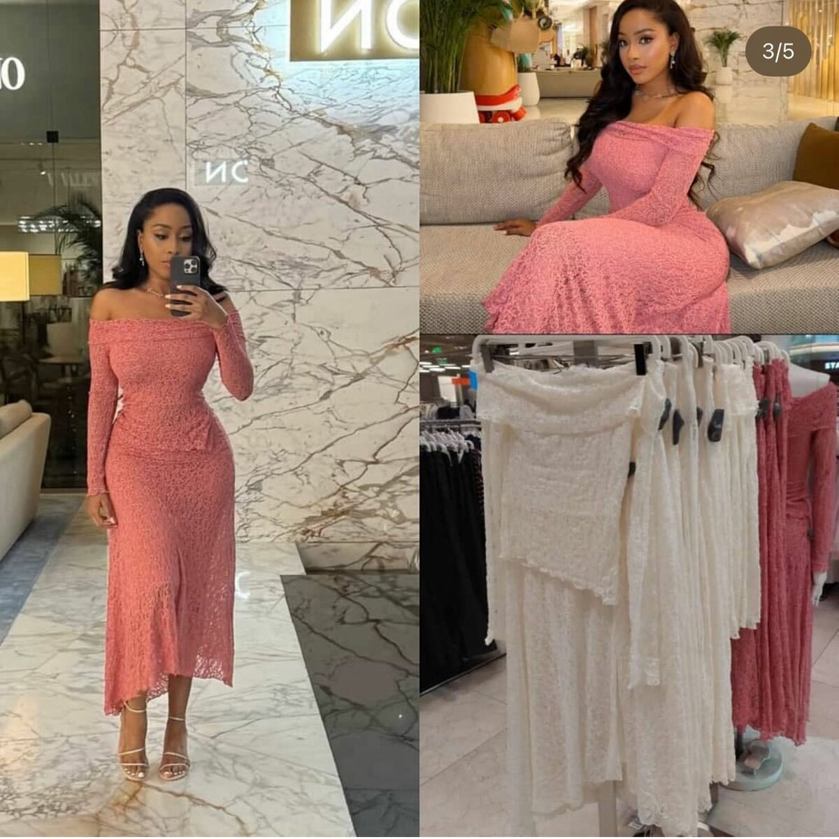 Robe élégante asymétrique