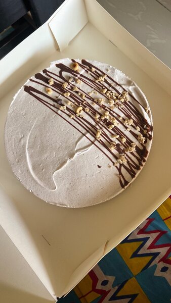 Cheesecake chocolat noisettes